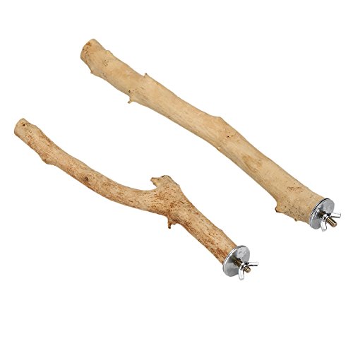 Bird Perch,YOYOUNG Natural Hardwood Branches for Parrot Cages